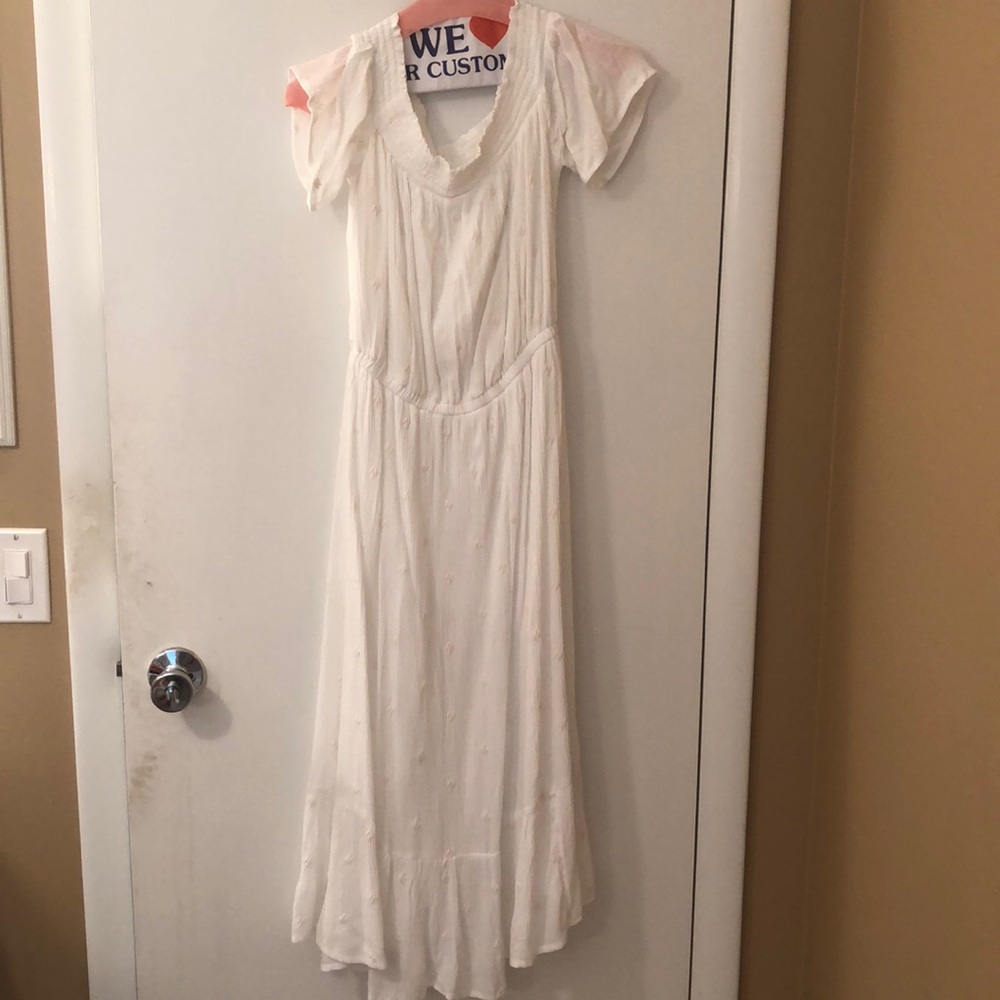 Old Navy long white dress
